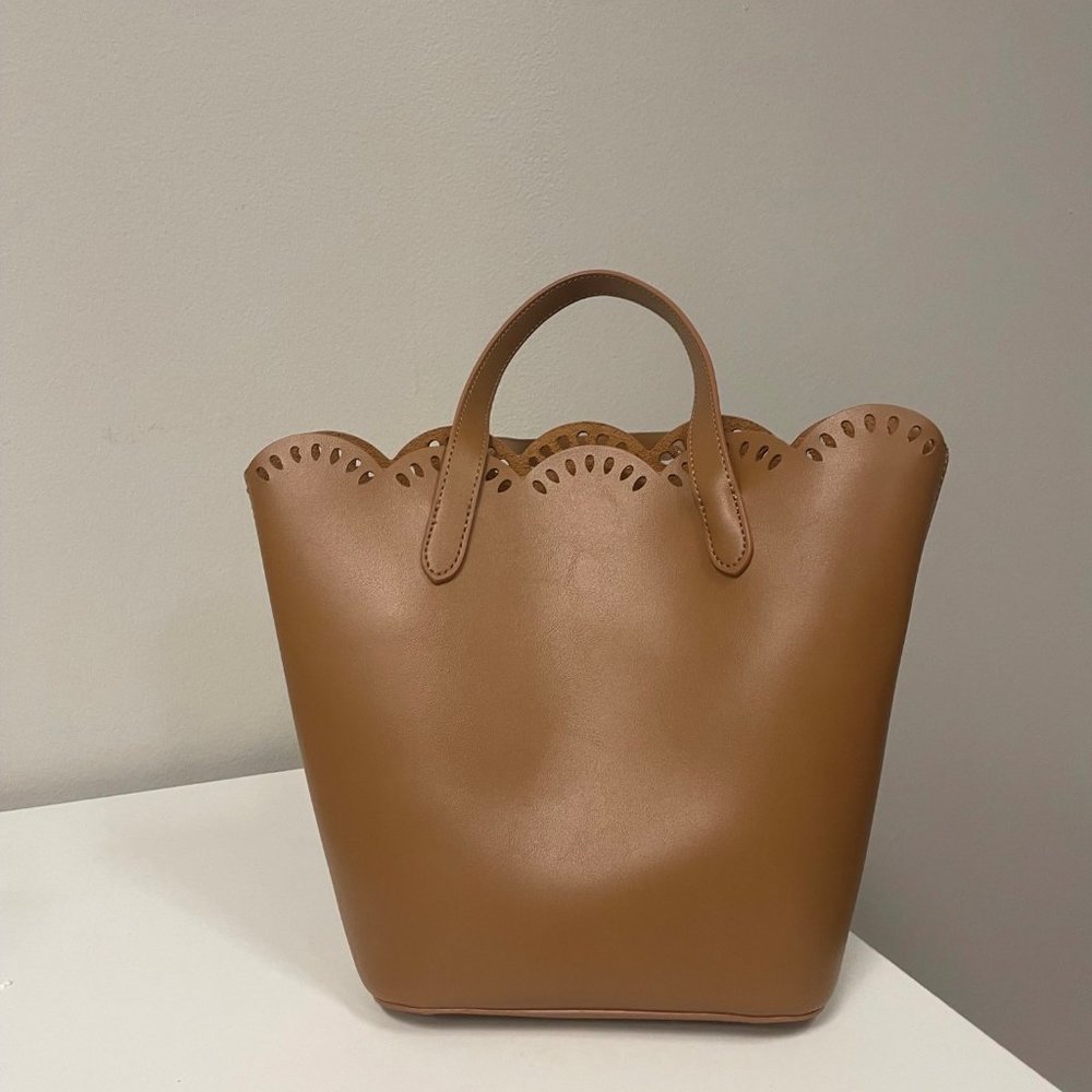 Small Tote Bag Light Brown